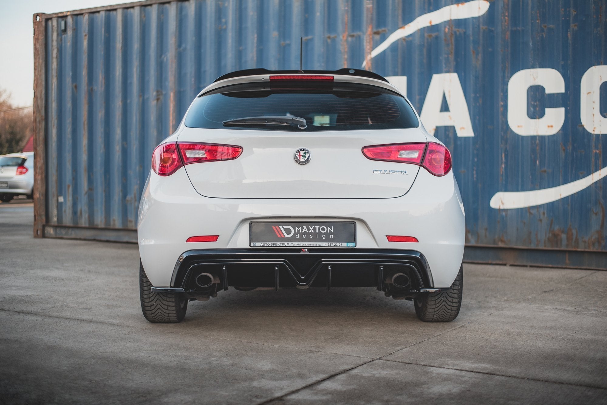 Rear Valance Alfa Romeo Giulietta Facelift (Exhaust On Both Sides Version)