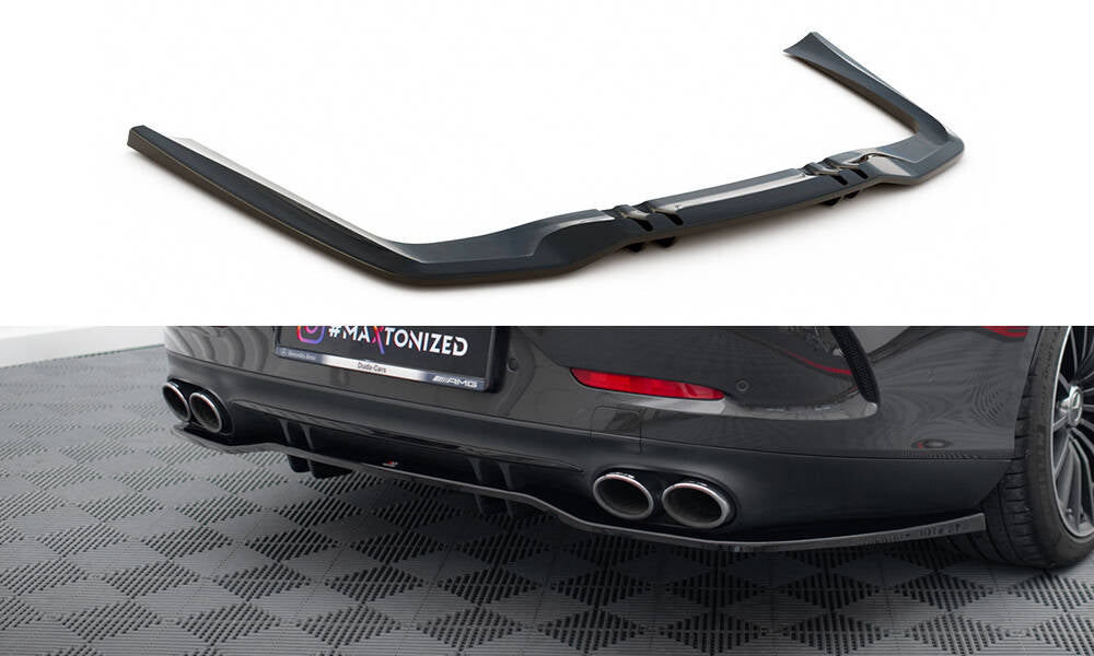 Central Rear Splitter (with vertical bars) Mercedes-AMG 53 4 Door Coupe