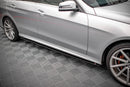 Side Skirts Diffusers Mercedes-Benz E63 AMG / AMG-Line Sedan W212 Facelift-7