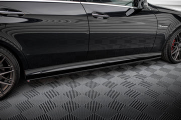 Side Skirts Diffusers Mercedes-Benz E63 AMG / AMG-Line Sedan W212 Facelift - 0