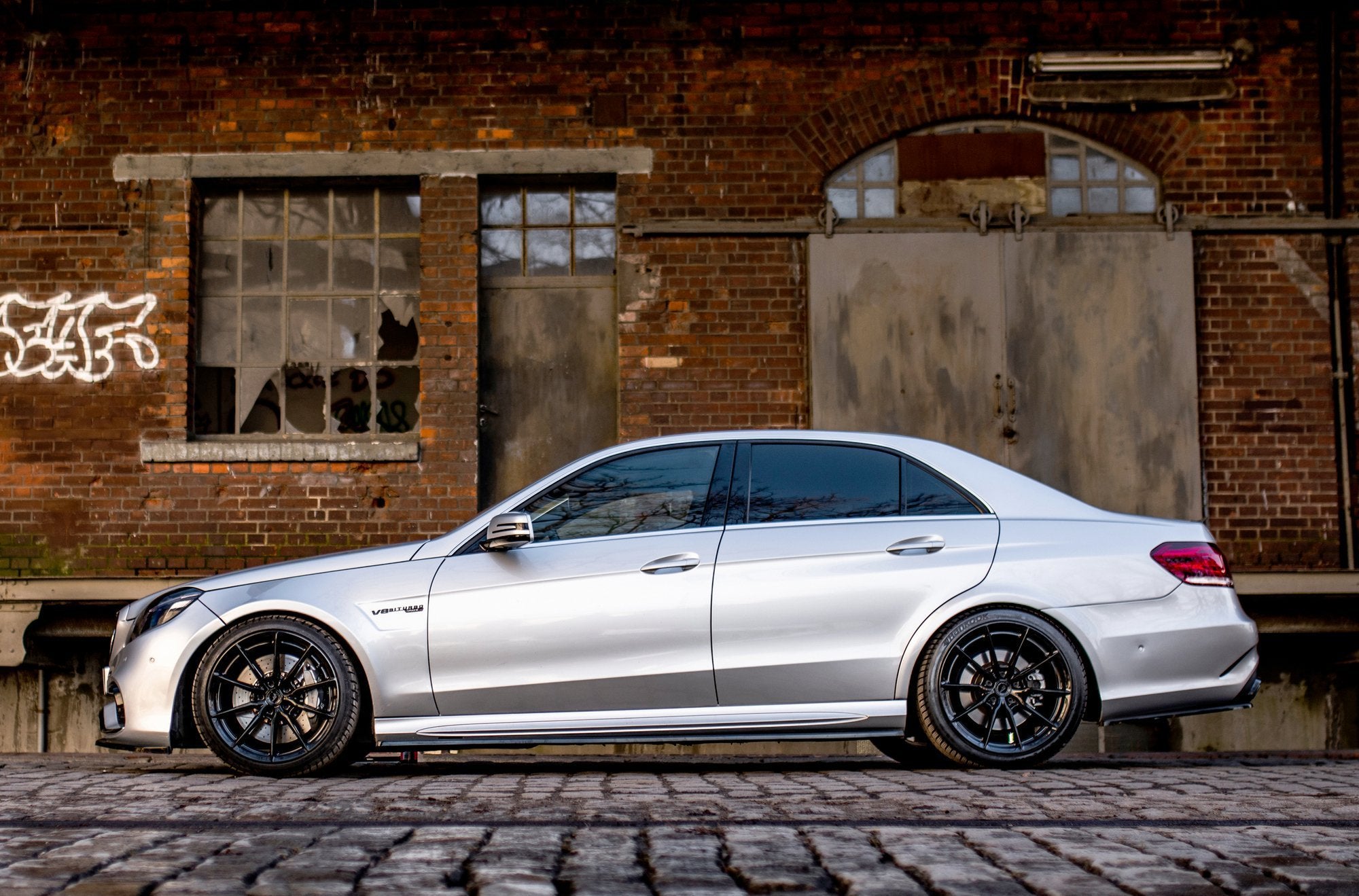 Side Skirts Diffusers Mercedes-Benz E63 AMG / AMG-Line Sedan W212 Facelift