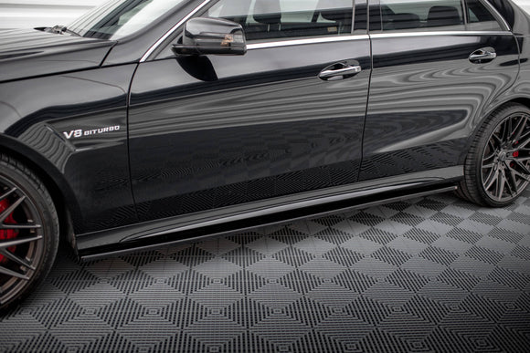 Side Skirts Diffusers Mercedes-Benz E63 AMG / AMG-Line Sedan W212 Facelift