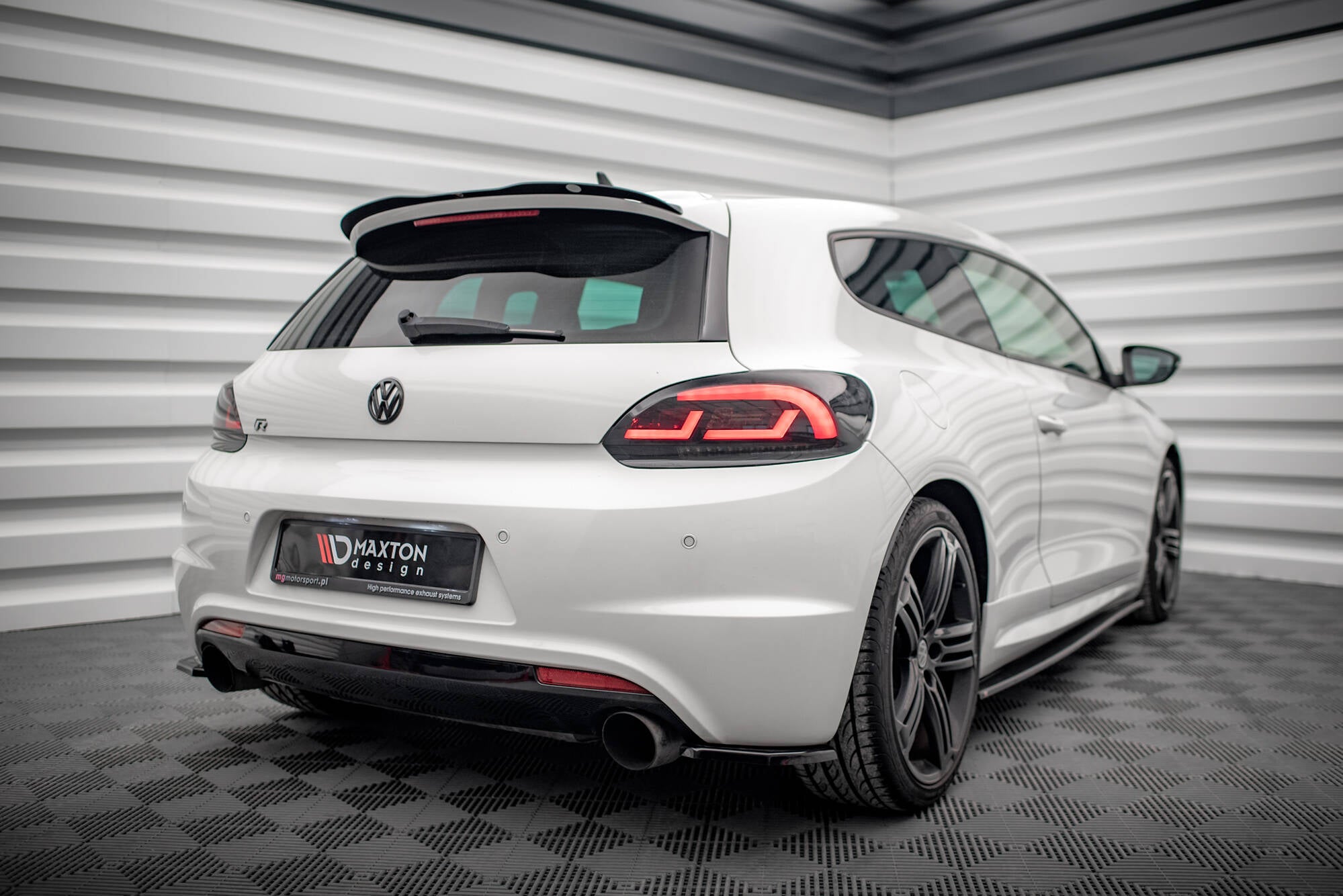 REAR SIDE SPLITTERS VW SCIROCCO R