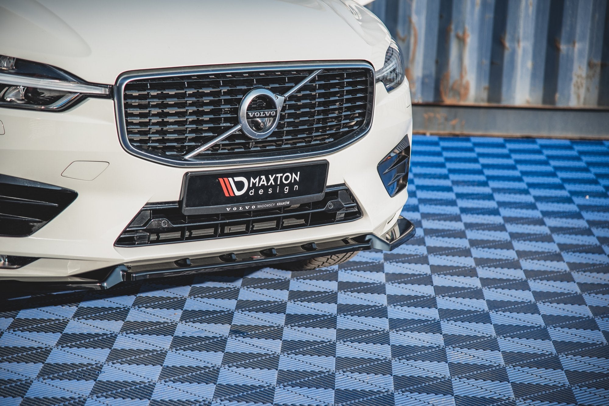 Front Splitter V.2 Volvo XC60 Mk2 R-Design