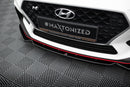 Front Splitter V.6 + Flaps Hyundai I30 N Mk3 Hatchback/Fastback-4