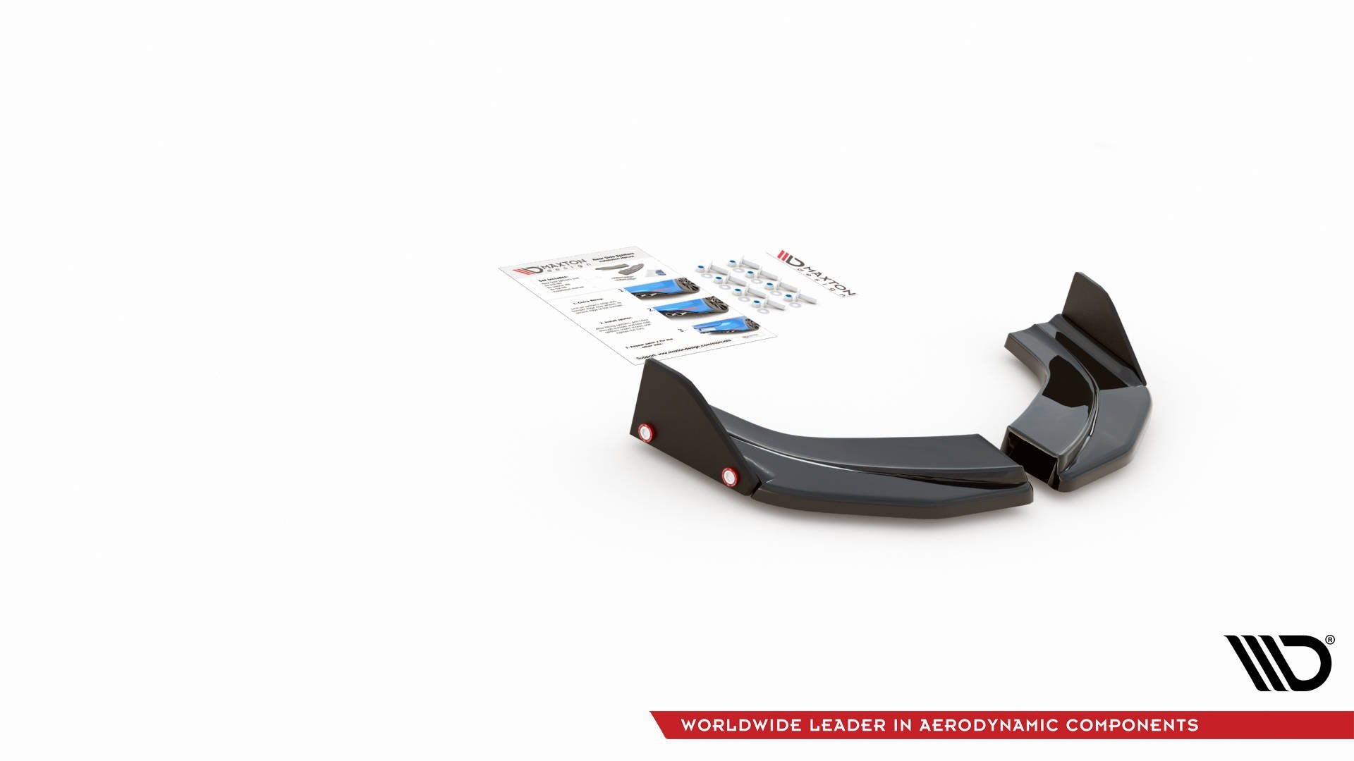 Rear Side Splitters V.6 + Flaps Hyundai I30 N Mk3 Hatchback