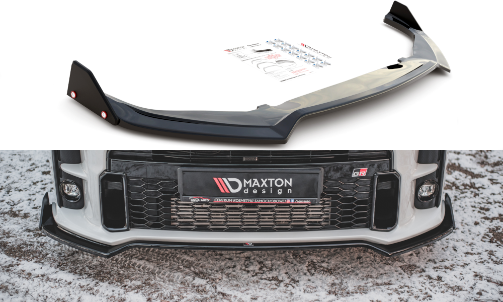 Front Splitter V.3 + Flaps Toyota GR Yaris Mk4