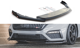 Front Splitter V.2 + Flaps Skoda Octavia RS Mk4