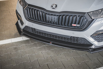 Front Splitter V.2 + Flaps Skoda Octavia RS Mk4 - 0