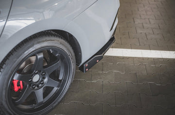 Rear Side Splitters V.2 + Flaps Skoda Octavia RS Mk4 - 0