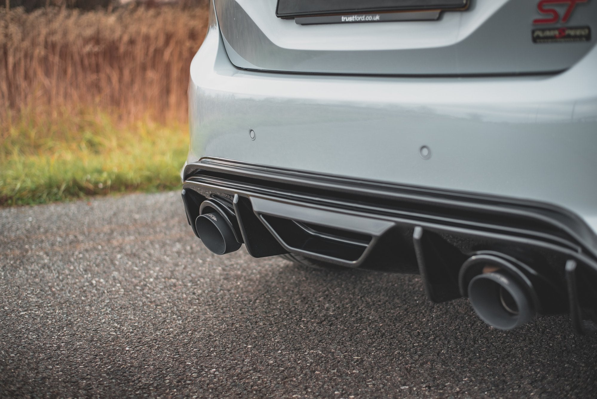 Rear Valance + Miltek Sport Exhaust Ford Fiesta mk8