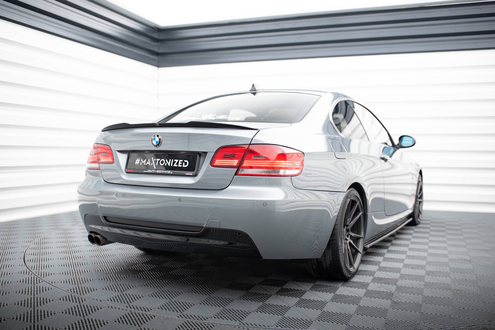 SPOILER CAP for BMW 3 E92 MPACK