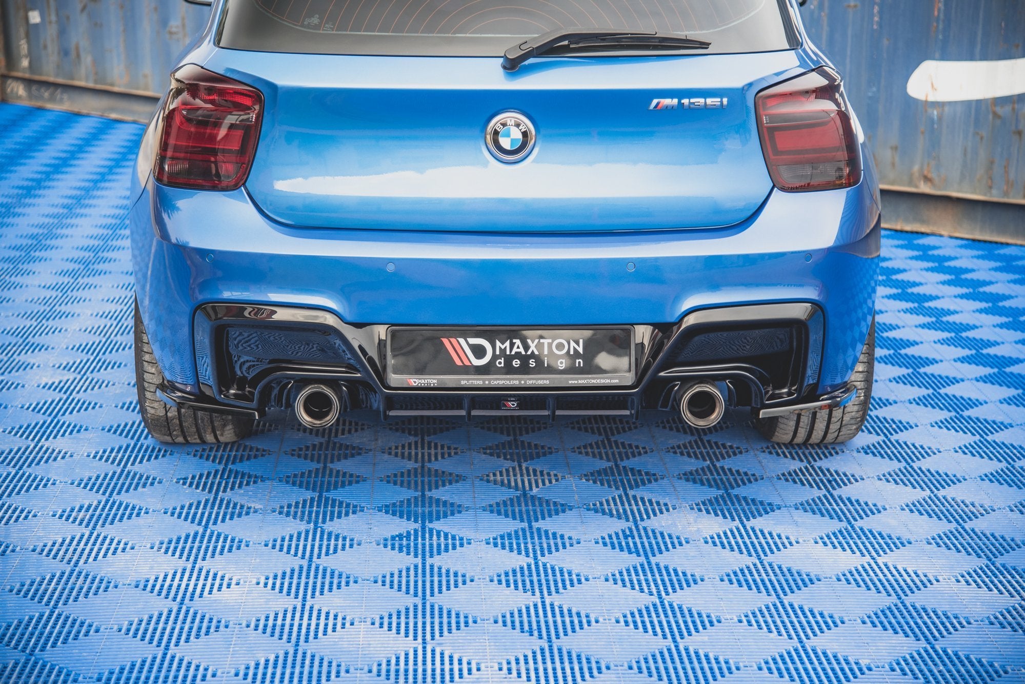 Rear Side Splitters V.2 BMW M135i F20