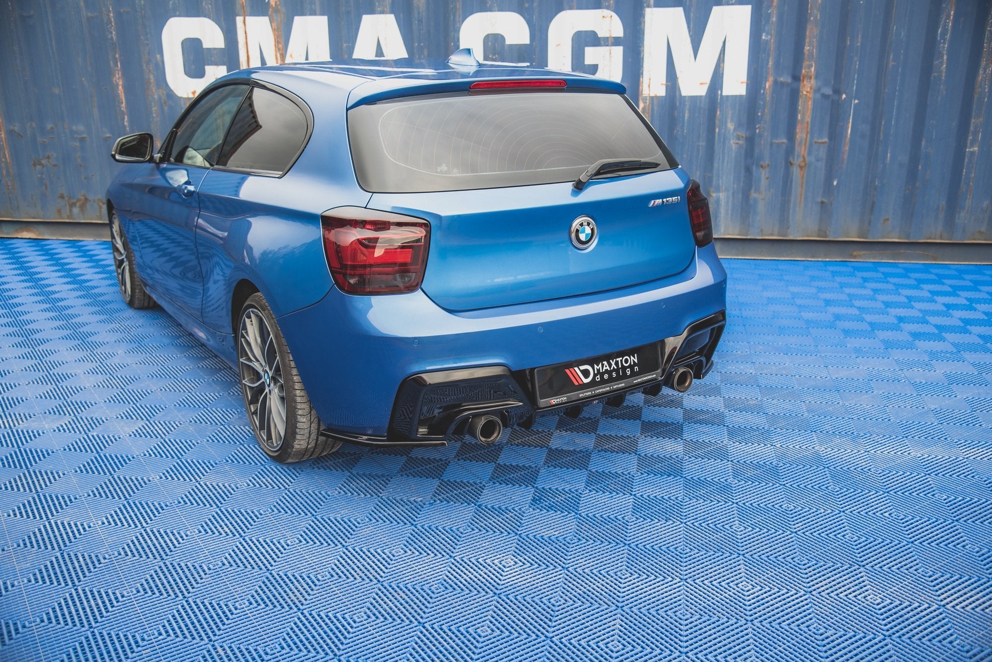 Rear Side Splitters V.2 BMW M135i F20