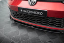 Front Splitter V.2 + Flaps Volkswagen Golf GTI / GTE / GTD / R-Line Mk8-4
