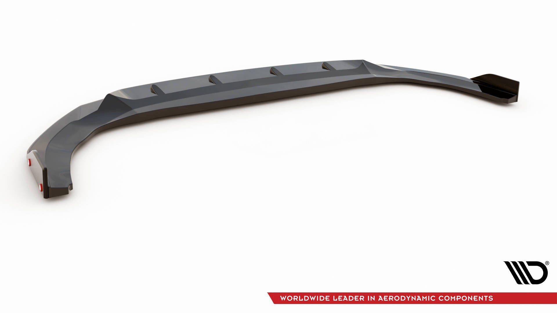 Front Splitter V.2 + Flaps Volkswagen Golf GTI / GTE / GTD / R-Line Mk8