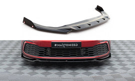 Front Splitter V.2 + Flaps Volkswagen Golf GTI / GTE / GTD / R-Line Mk8