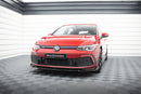Front Splitter V.3 + Flaps Volkswagen Golf GTI / GTE / R-Line Mk8-3