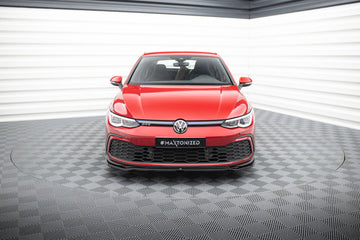 Front Splitter V.4 Volkswagen Golf GTI / GTE / GTD / R-Line Mk8 - 0