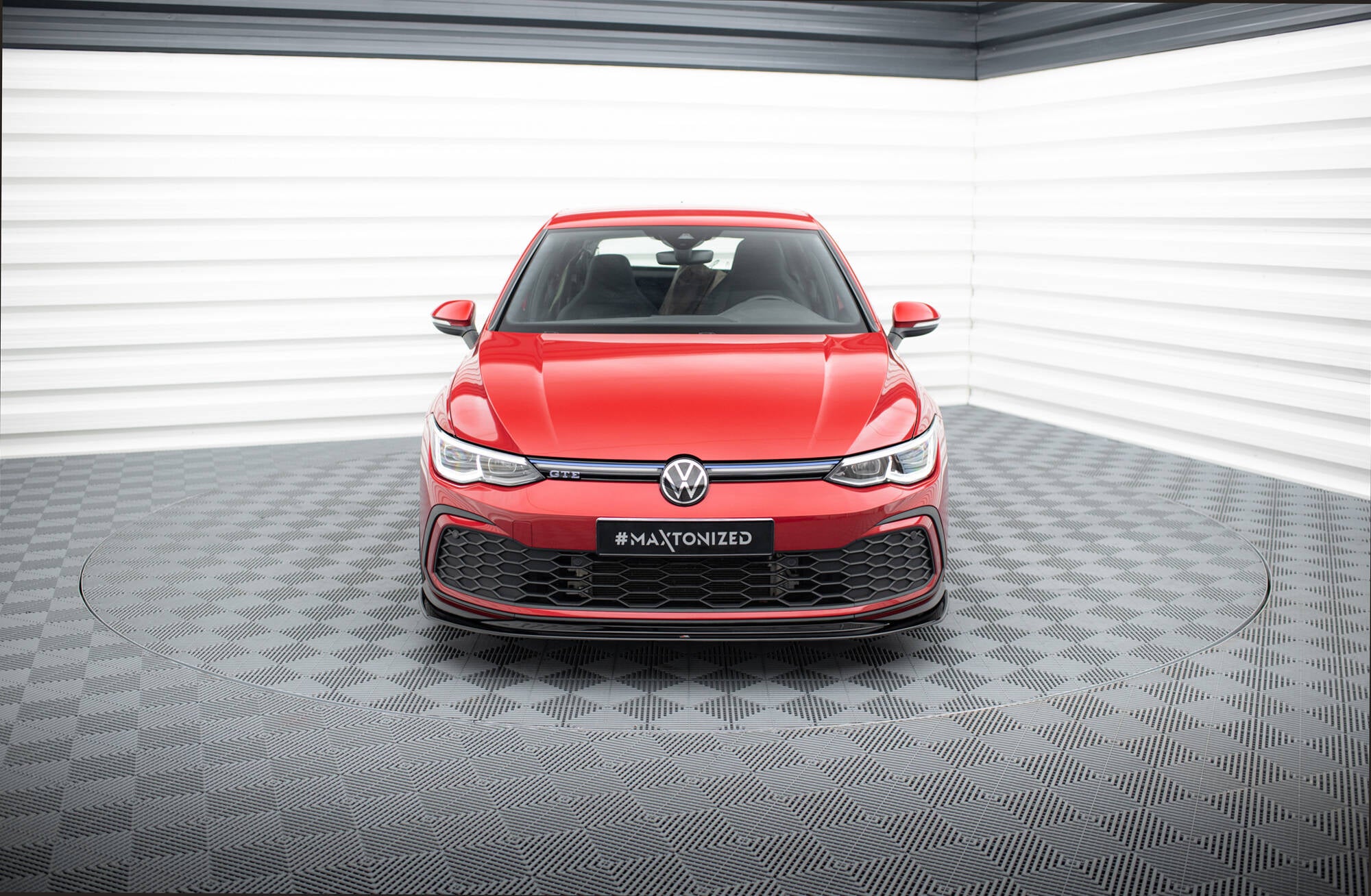 Front Splitter V.5 Volkswagen Golf GTI / GTE / R-Line Mk8