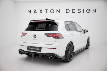 Rear Side Splitters V.2 + Flaps Volkswagen Golf GTI / GTE Mk8 - 0