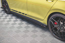Side Skirts Diffusers V.2 + Flaps Volkswagen Golf GTI / GTE / GTI Clubsport / R-Line Mk8-5