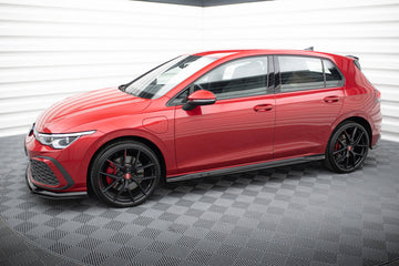 Side Skirts Diffusers V.3 Volkswagen Golf GTI / GTE / GTI Clubsport / R-Line Mk8 - 0