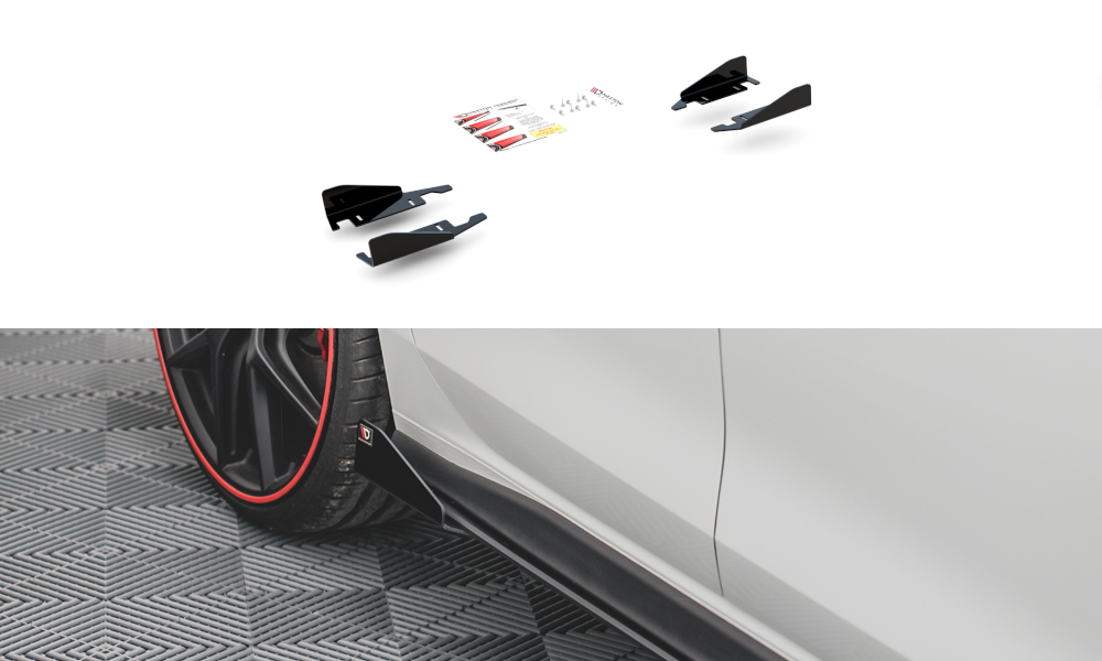 Side Flaps Volkswagen Golf 8 GTI / GTI Clubsport