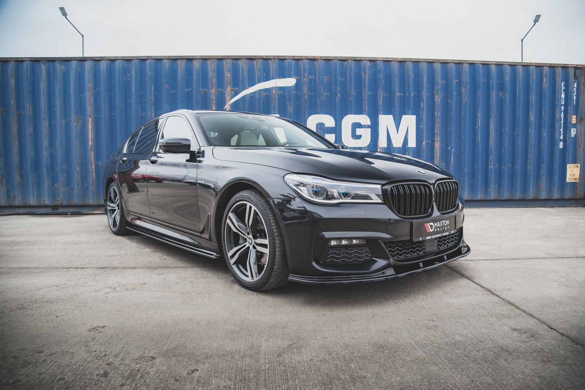 Front Splitter V.2 for BMW 7 M-Pack G11