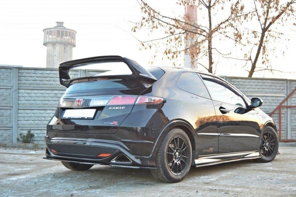 SPOILER CAP HONDA CIVIC VIII TYPE R For MUGEN spoiler