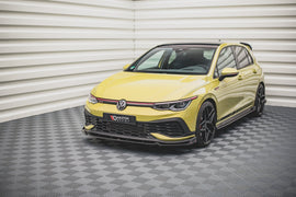 Front Splitter V.1 + Flaps Volkswagen Golf GTI Clubsport Mk8 - 0