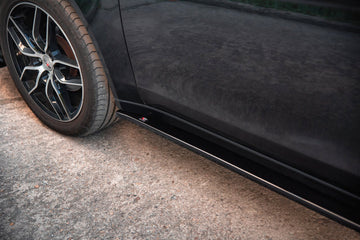 Side Skirts Diffusers Mitsubishi Lancer Mk8 - 0