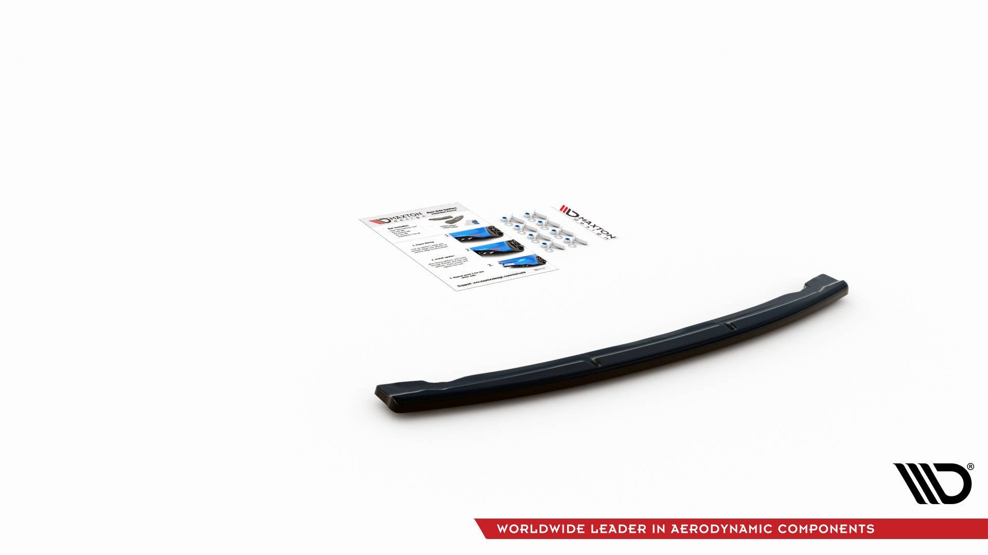 Central Rear Splitter BMW 5 G30 Facelift M-Pack