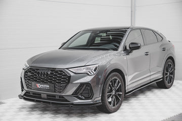 Front Splitter V.1 Audi Q3 Sportback S-Line - 0