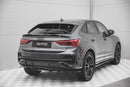 Rear Splitter (with vertical bars) Audi Q3 Sportback S-Line-2