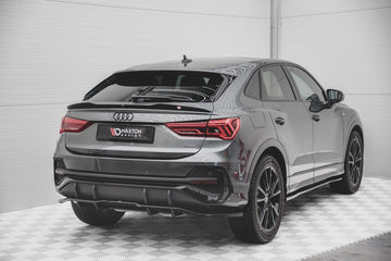 Rear Splitter (with vertical bars) Audi Q3 Sportback S-Line - 0