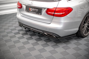 Rear Splitter (with vertical bars) Mercedes-Benz C W205 - 0