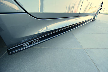 SIDE SKIRTS DIFFUSERS for BMW 5 E60/61 M-PACK - 0
