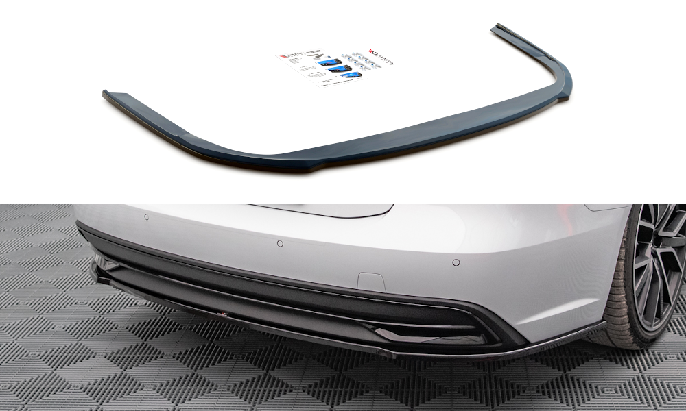 Central Rear Splitter for Audi A7 C8