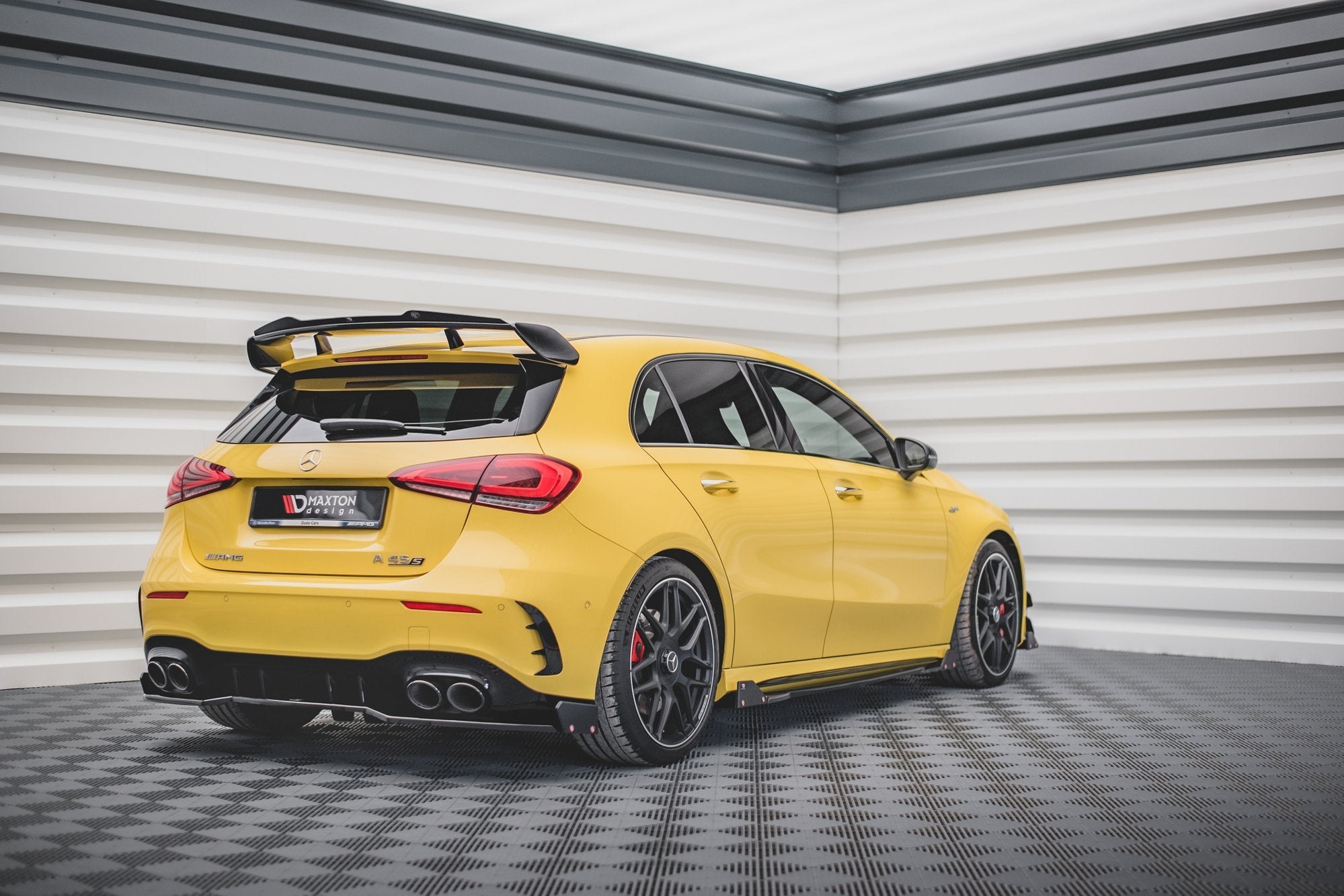 Rear Splitter + Flaps for Mercedes-AMG A 45 S Aero Pack W177