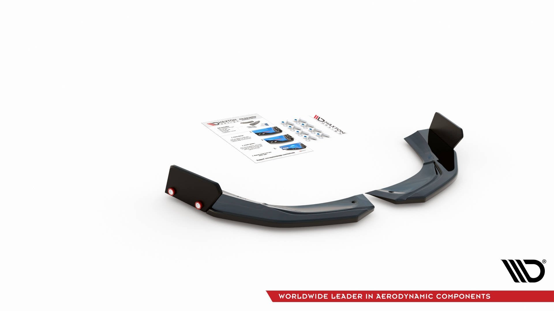 Rear Side Splitters V.2 + Flaps Mercedes-AMG A 45 S Aero Pack W177