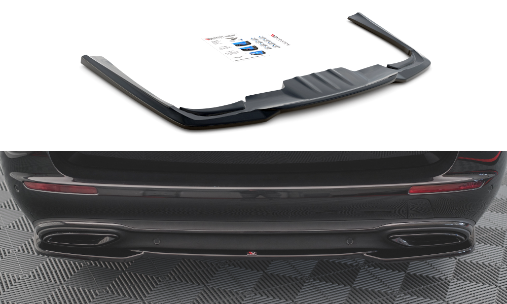 Central Rear Splitter for Mercedes-Benz E W213