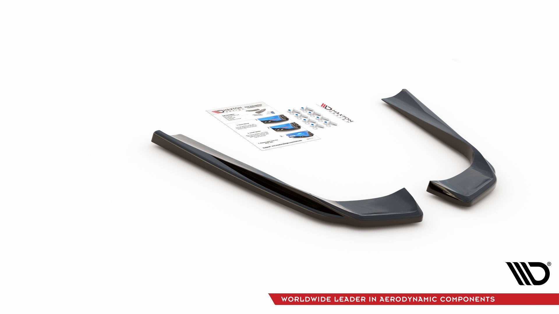 Rear Side Splitters for Mercedes-AMG E53 Coupe C238 / Cabriolet A238