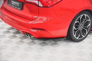 Rear Side Splitters for V.1 Ford Focus ST-Line Estate Mk4 - 0