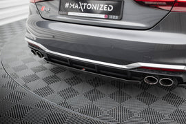 Central Rear Splitter for Audi S5 Sportback F5 Facelift - 0