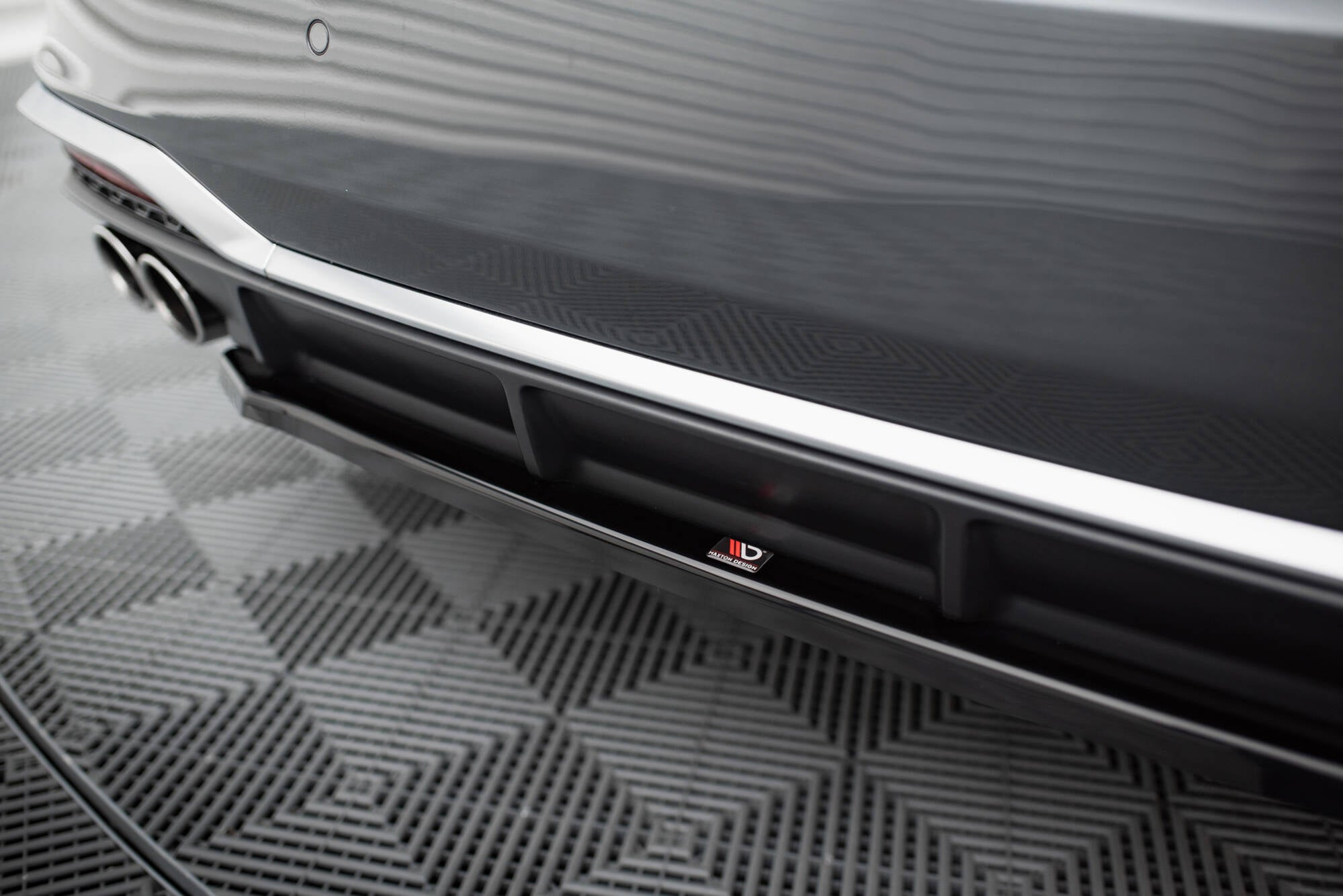 Central Rear Splitter for Audi S5 Sportback F5 Facelift