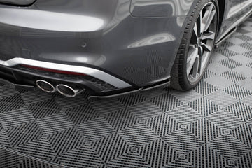 Rear Side Splitters for Audi S5 Sportback F5 Facelift - 0