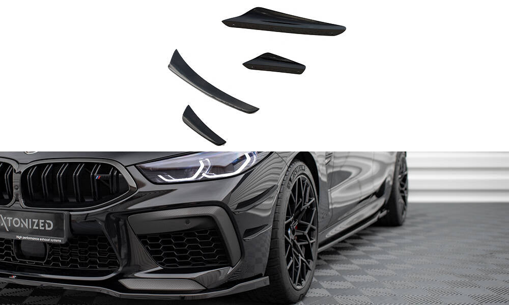Front Bumper Wings (Canards) BMW M8  Gran Coupe F93 / Coupe F92