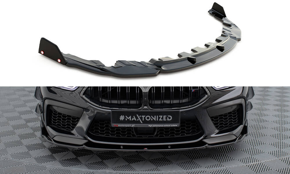 Front Splitter V.1 + Flaps BMW M8  Gran Coupe F93 / Coupe F92