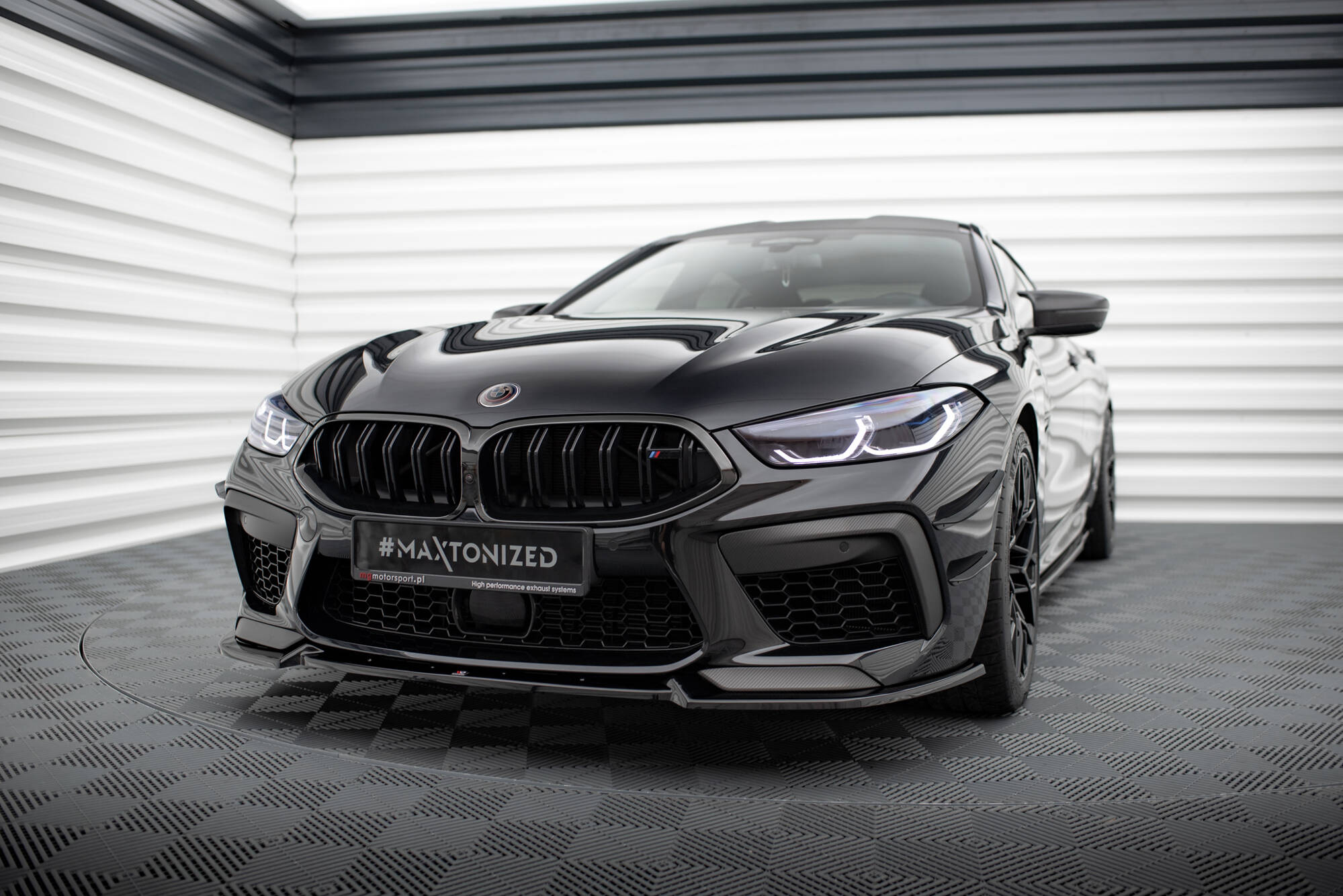 Front Splitter V.2 BMW M8  Gran Coupe F93 / Coupe F92